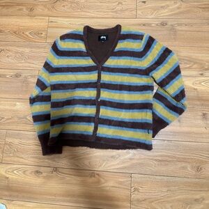 Stussy cardigan sweater size L